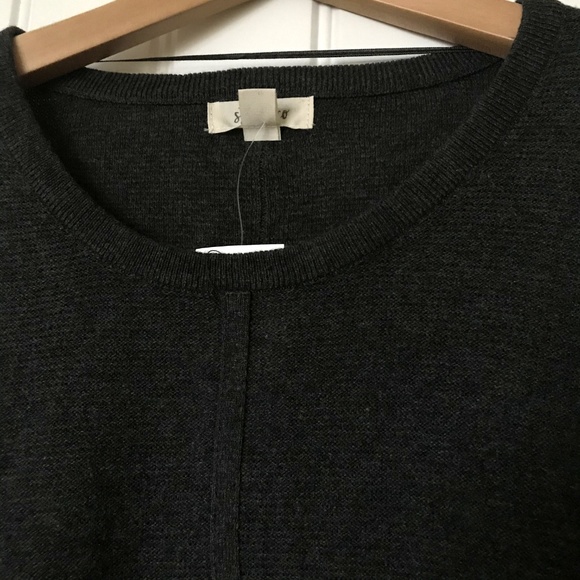 Style & Co Mixed Stitch Swing Hem Tunic Sweater - Picture 3 of 6